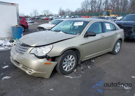 2010 Chrysler Sebring Touring z USA, uszkodzony, nr VIN 1C3CC4FB3AN116953